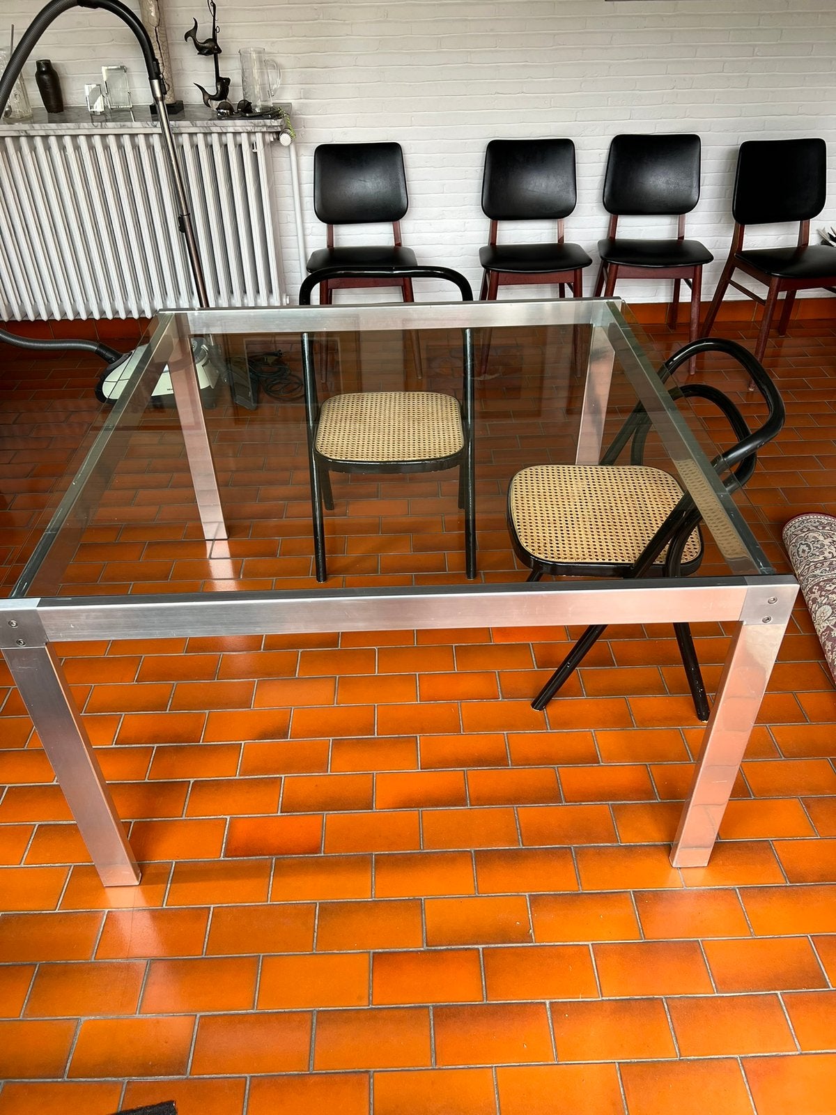 Tafel belgochrome vintage, Ophalen