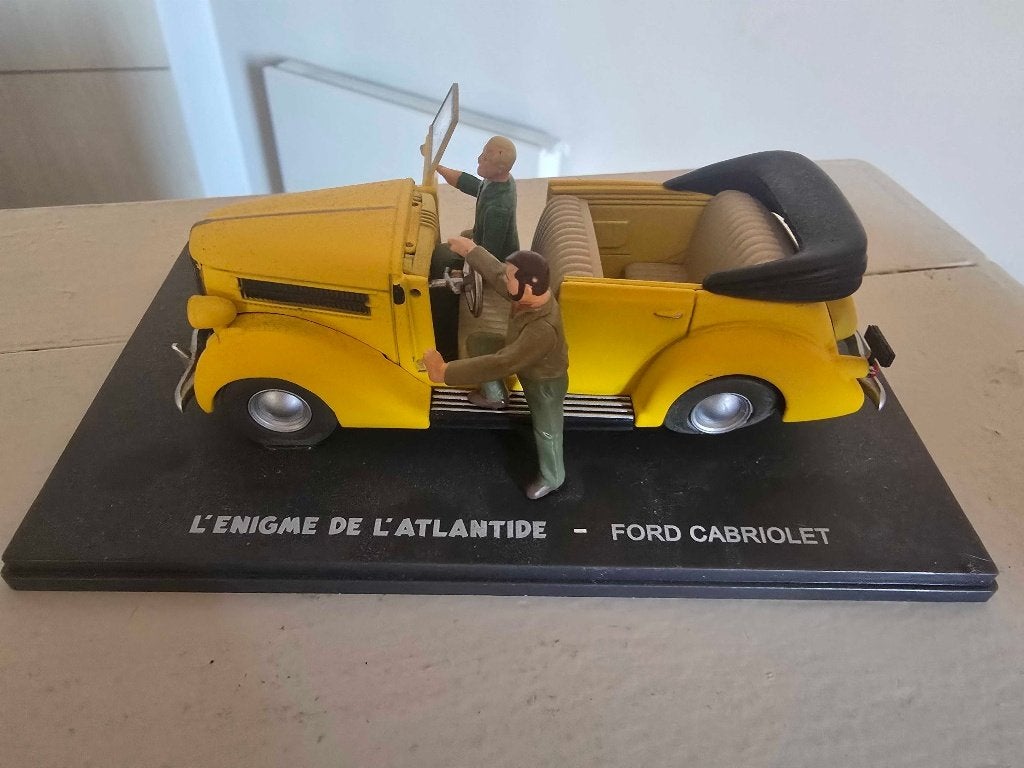 Blake & Mortimer - L'enigme de l'Atlantide Ford Cabriolet, Enlèvement ou Envoi, Tintin, Comme neuf, Statue ou Figurine