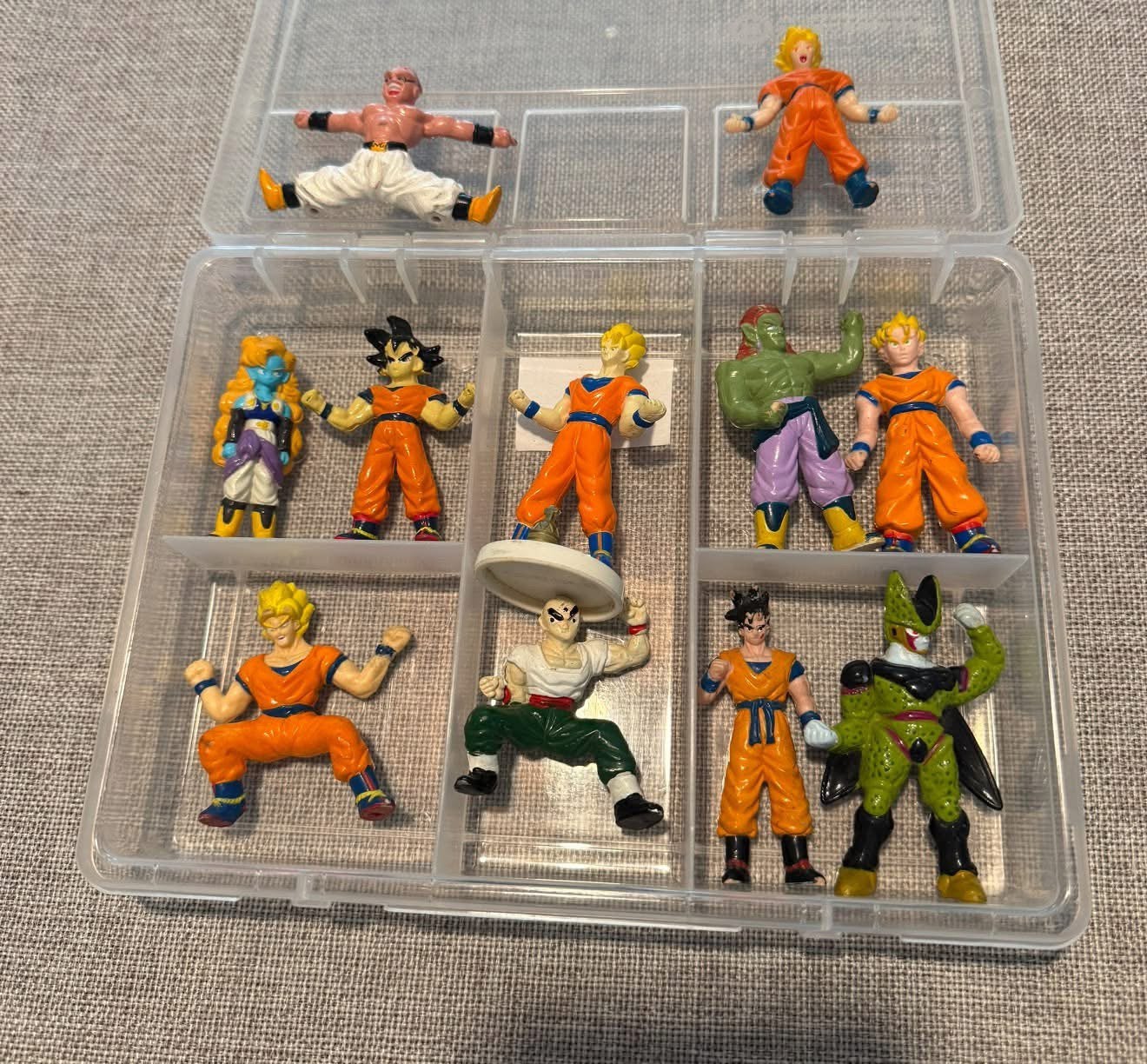 Lot de petites figurines Dragon Ball / Dragon Ball Z vintage, Enlèvement ou Envoi, Utilisé