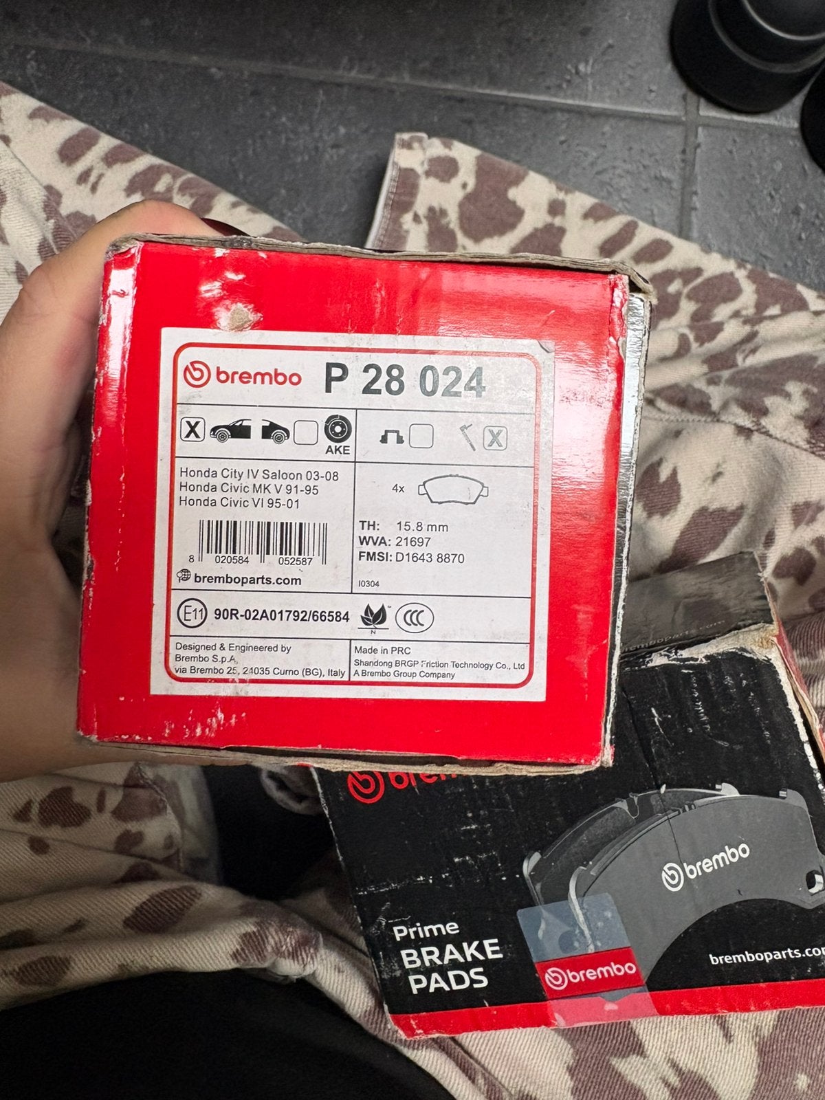 Brembo remblokken Honda, Auto-onderdelen, Ophalen of Verzenden, Honda