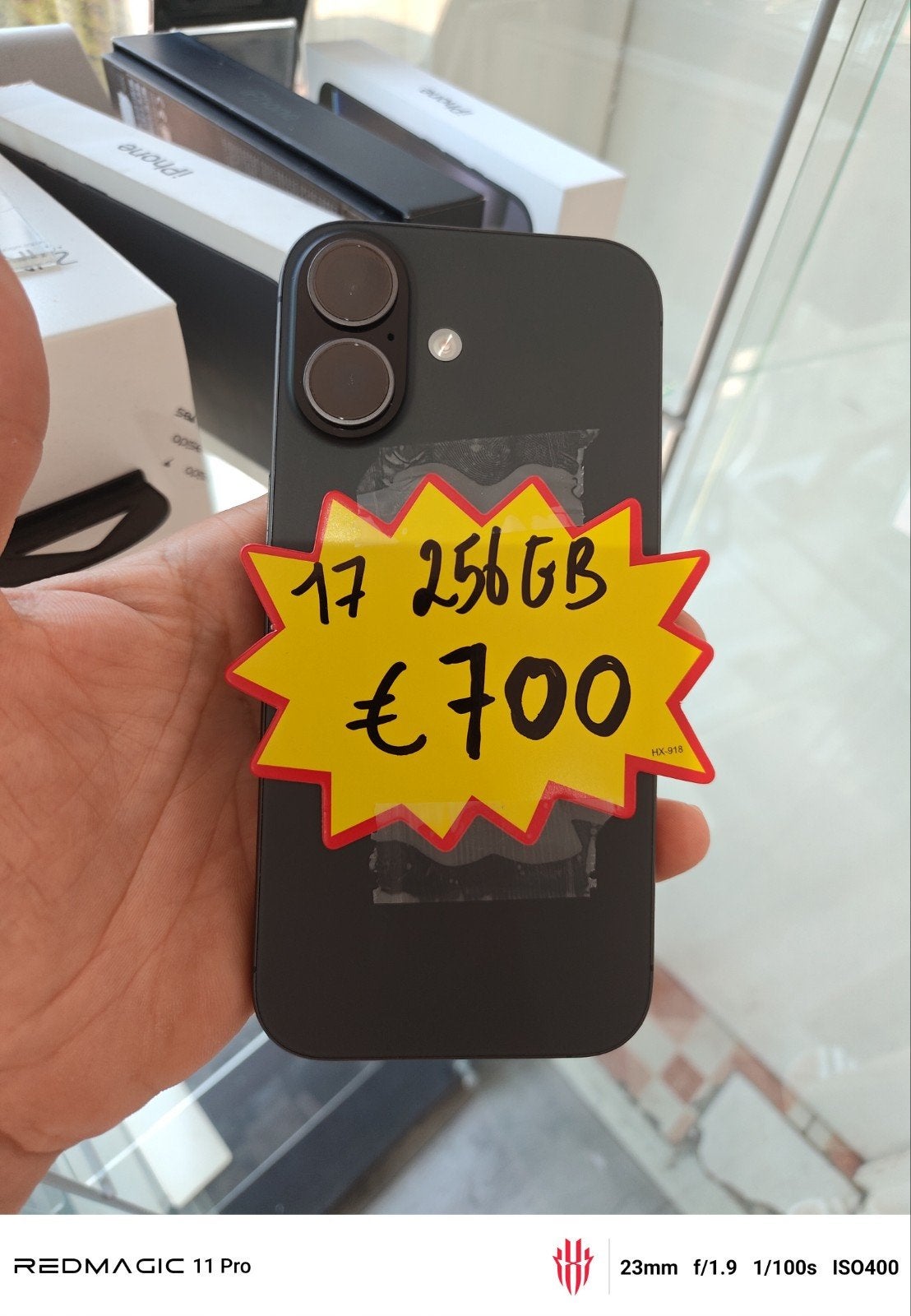 Iphone 17 256gb batterij 100 Garantie, Ophalen of Verzenden
