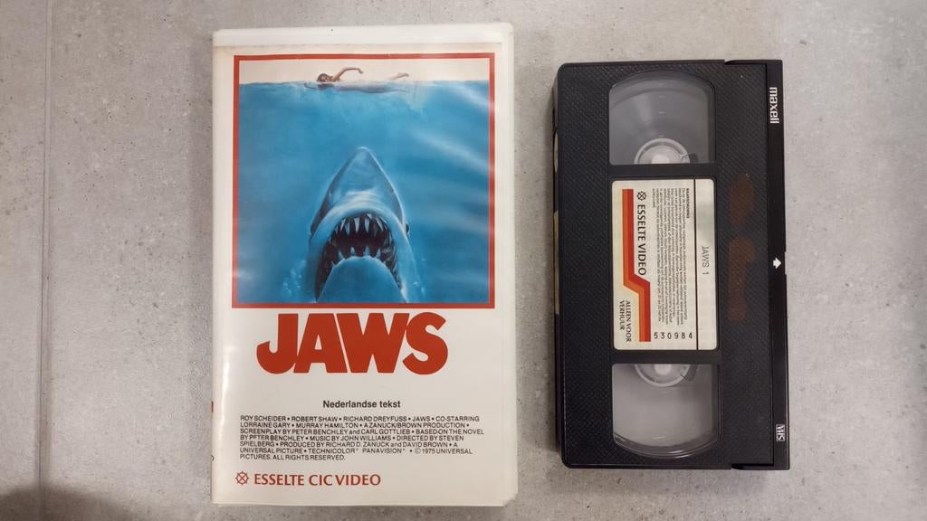 Jaws Dutch ex-rental vhs, Ophalen