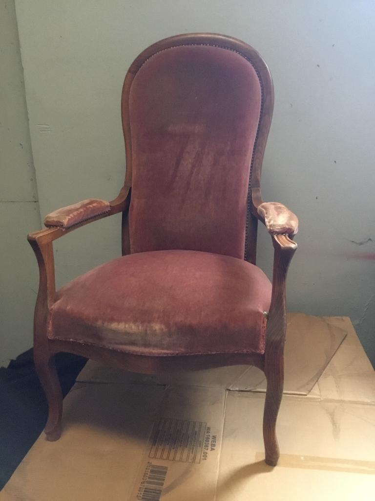 Fauteuils Voltaire, Enlèvement