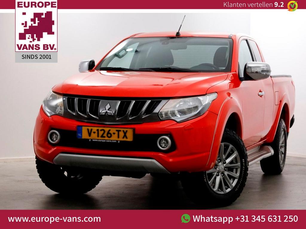 Mitsubishi L 200 2.4 DI-D 180pk Club Cab Intense 4x4 High/Lo, Autos, Rouge, Achat, Entreprise, 180 g/km