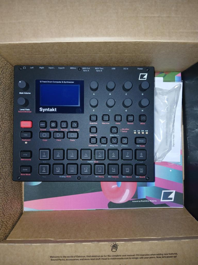 Elektron Syntakt neuf -6mois, Muziek en Instrumenten, Samplers, Ophalen