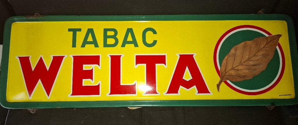 Plaque emaillee, Collections, Enlèvement, Utilisé