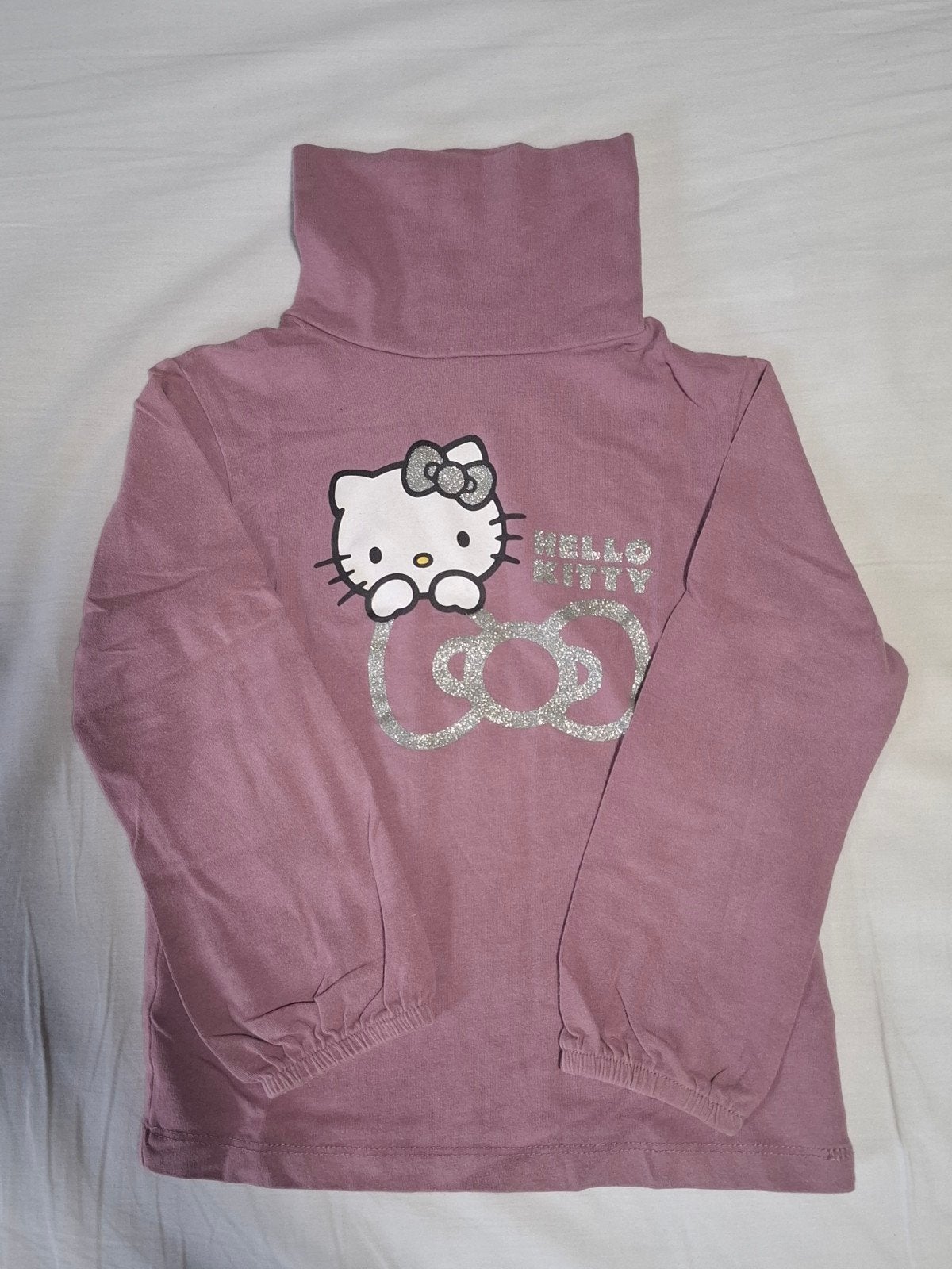 Roze Hello Kitty coltrui met glitter – meisjes – maat 3/4A, Kinderen en Baby's, Meisje, Ophalen of Verzenden, Zo goed als nieuw