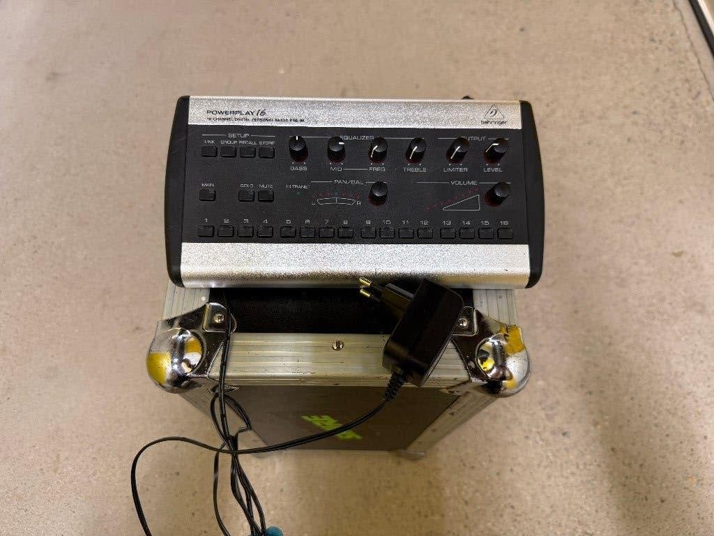 Originele Behringer Powerplay P16-M - Personal mixer, Ophalen, Zo goed als nieuw, Overige instrumenten