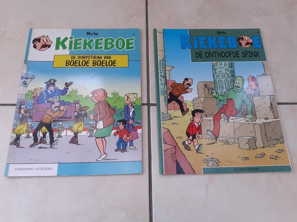 Partij Kiekeboe / De kiekeboes strips, Boeken, Meerdere stripboeken, Ophalen of Verzenden, Zo goed als nieuw, Merho - kiekeboe