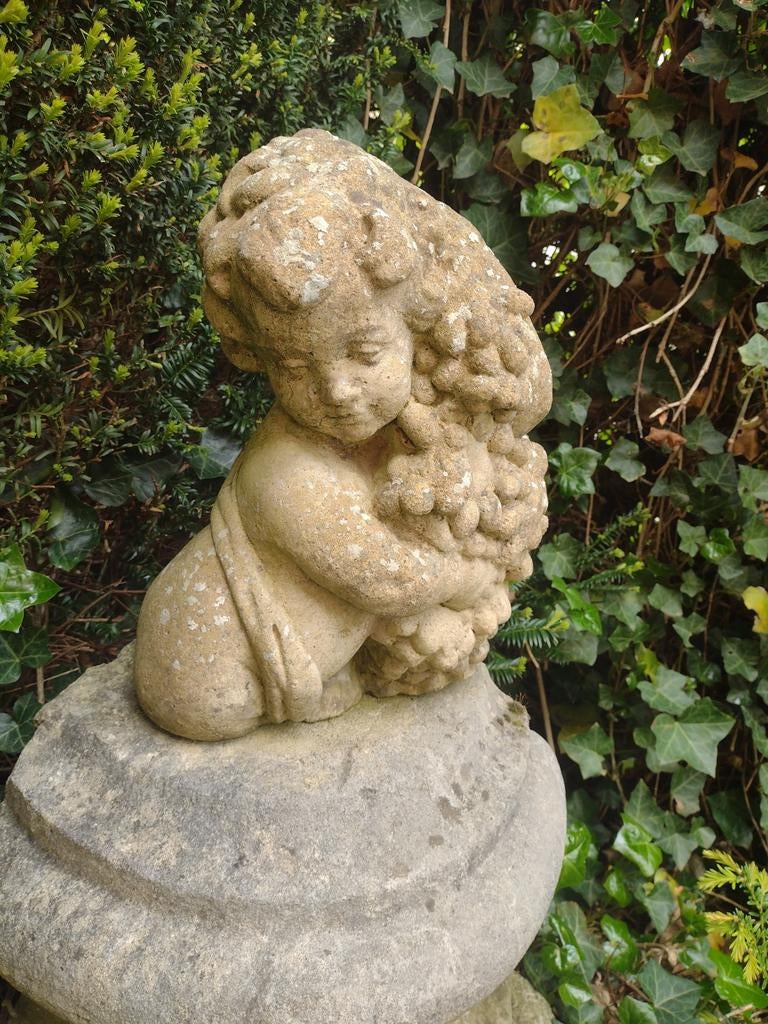 Tuinbeeldje Franse steen, Tuin en Terras, Ophalen, Steen