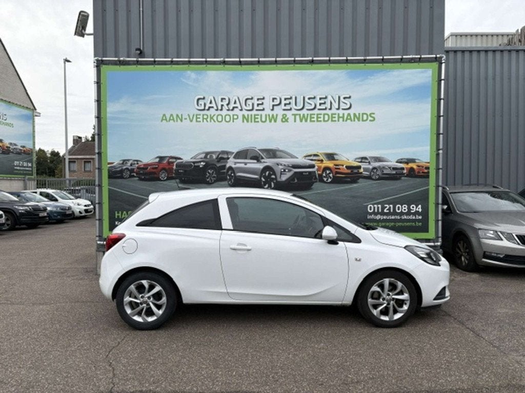 Opel Corsa 1.3 CDTI E-VAN (bj 2017), Auto's, Opel, Stof, Overige kleuren, https://public.car-pass.be/vhr/63abb599-3287-4421-ad71-d385cc6b7cc3