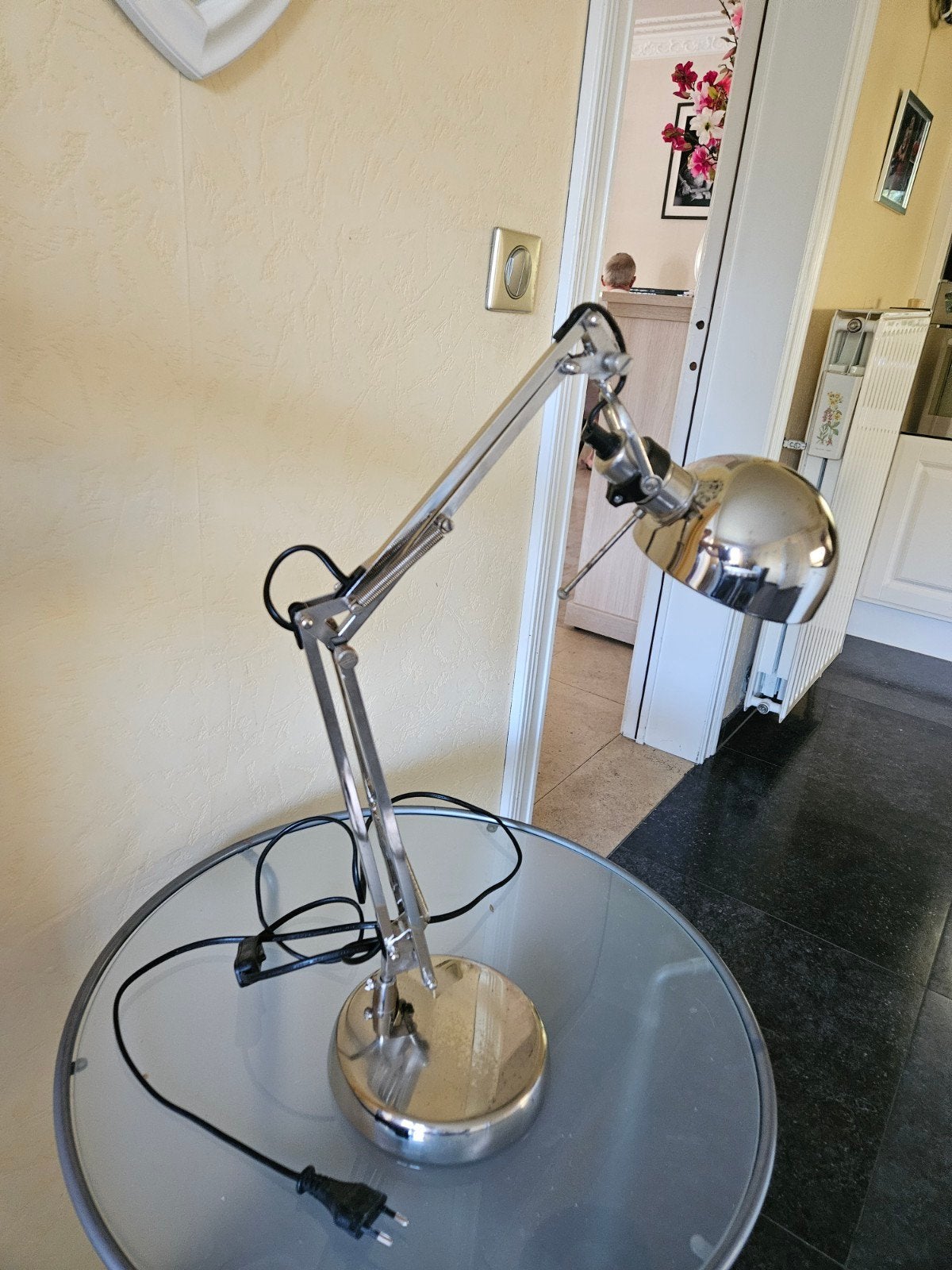 bureaulamp vintage., Huis en Inrichting, Lampen | Tafellampen, Ophalen, Bureaulamp, Vintage