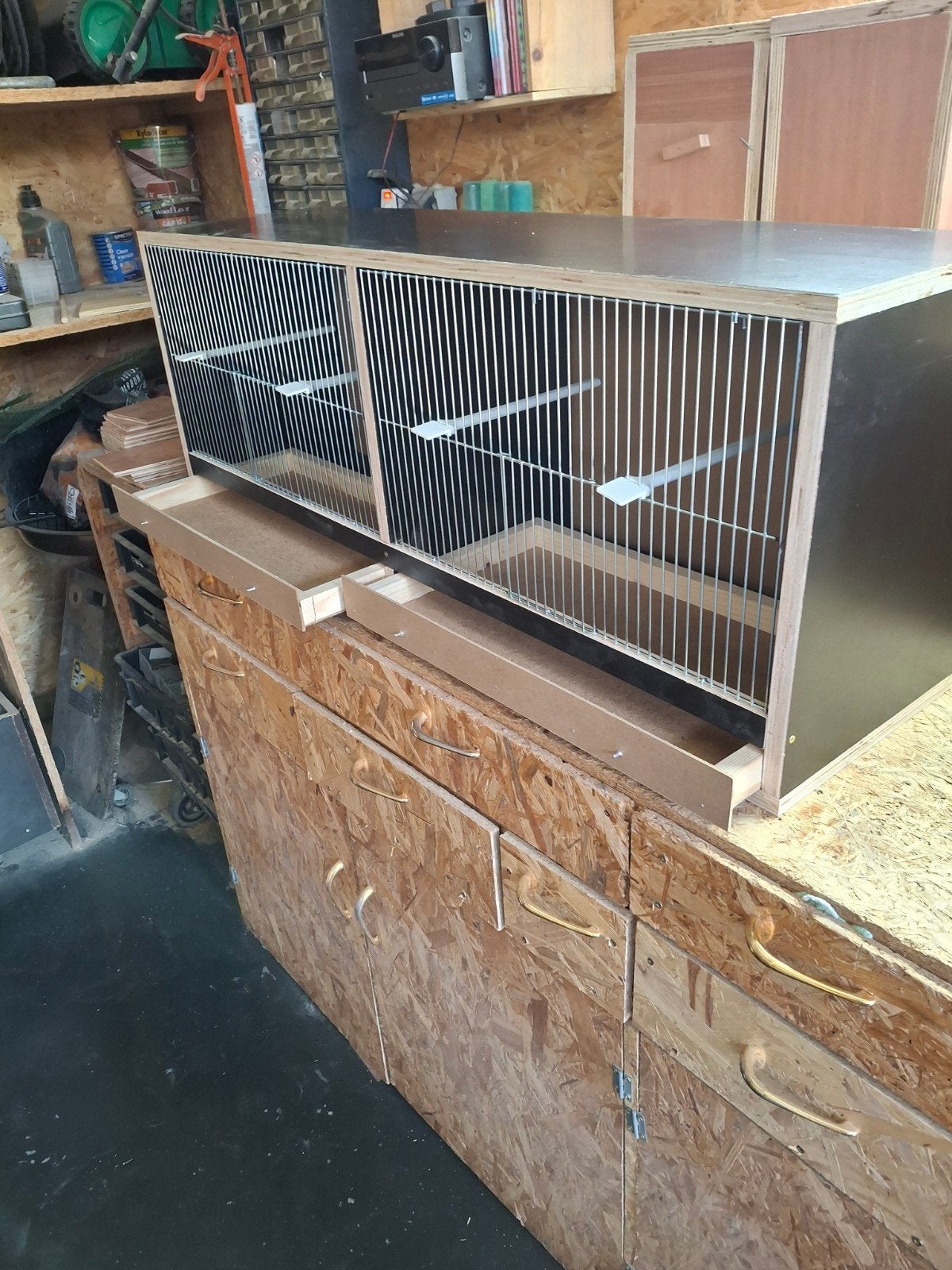 Nieuw vogelkooi, Ophalen, Nieuw, Hout, Vogelkooi