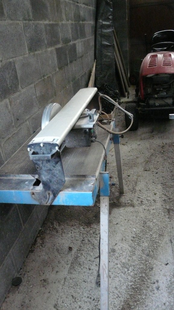 coupe carrelage, Bricolage & Construction, Enlèvement, Utilisé, Autres types, Autres marques