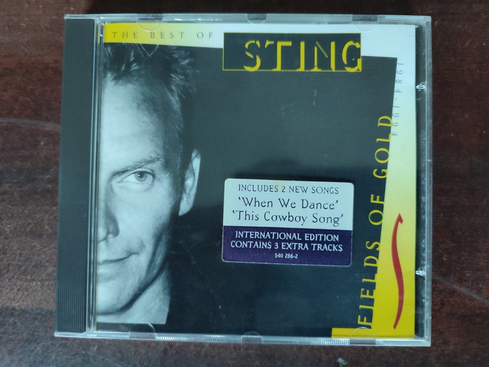 CD : STING - THE BEST OF STING, Ophalen of Verzenden, Zo goed als nieuw