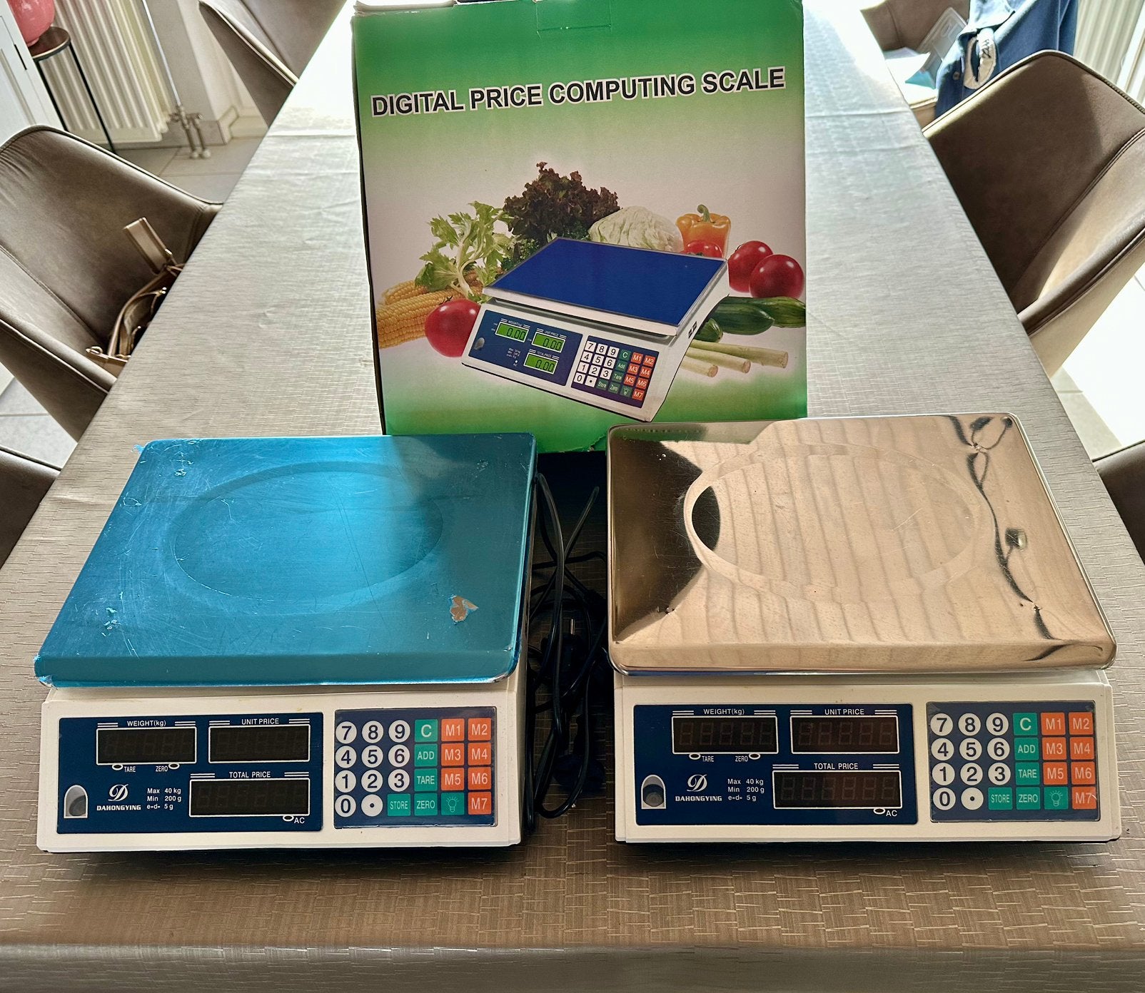 Digitale weegschalen, Ophalen, Zo goed als nieuw