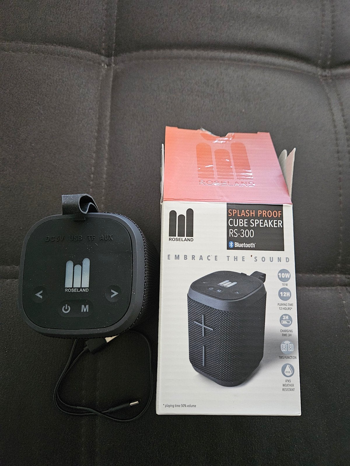 Cube speaker Rs 300 volledig in doos, Audio, Tv en Foto, Ophalen of Verzenden