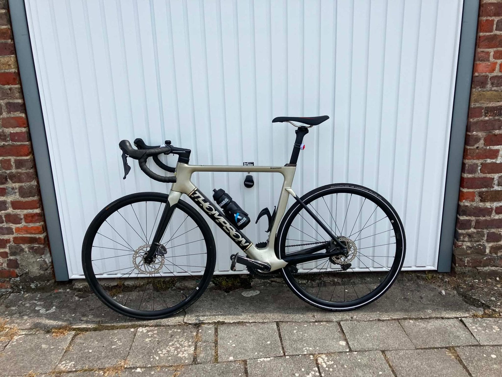 Thompson rave fiets, Fietsen en Brommers, Gebruikt, Heren, Schijfrem, Ophalen
