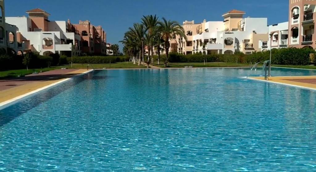 Groot appartement te huur SAIDIA/MARINA, Appartement, 2 slaapkamers