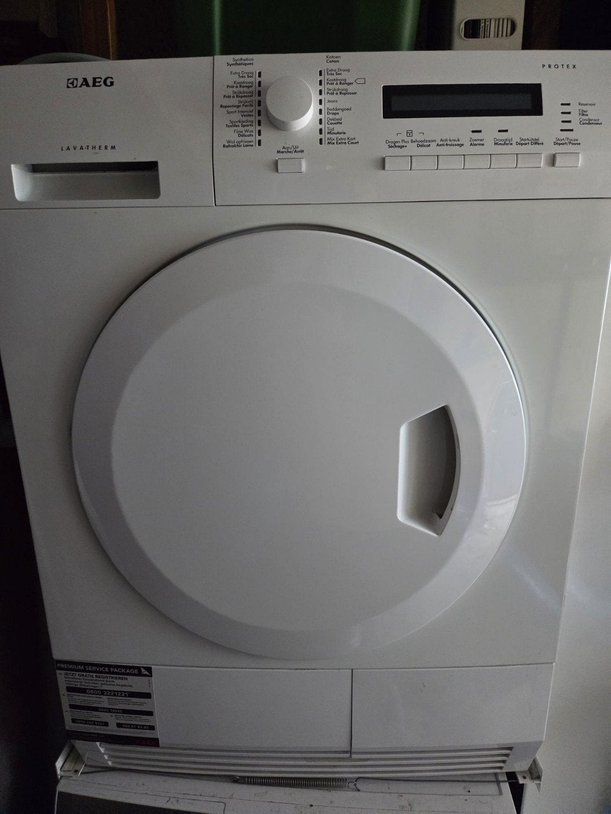 Sèche-linge AEG Lavatherm Protex – Modèle T75280AC, Electroménager, Sèche-linge, Enlèvement