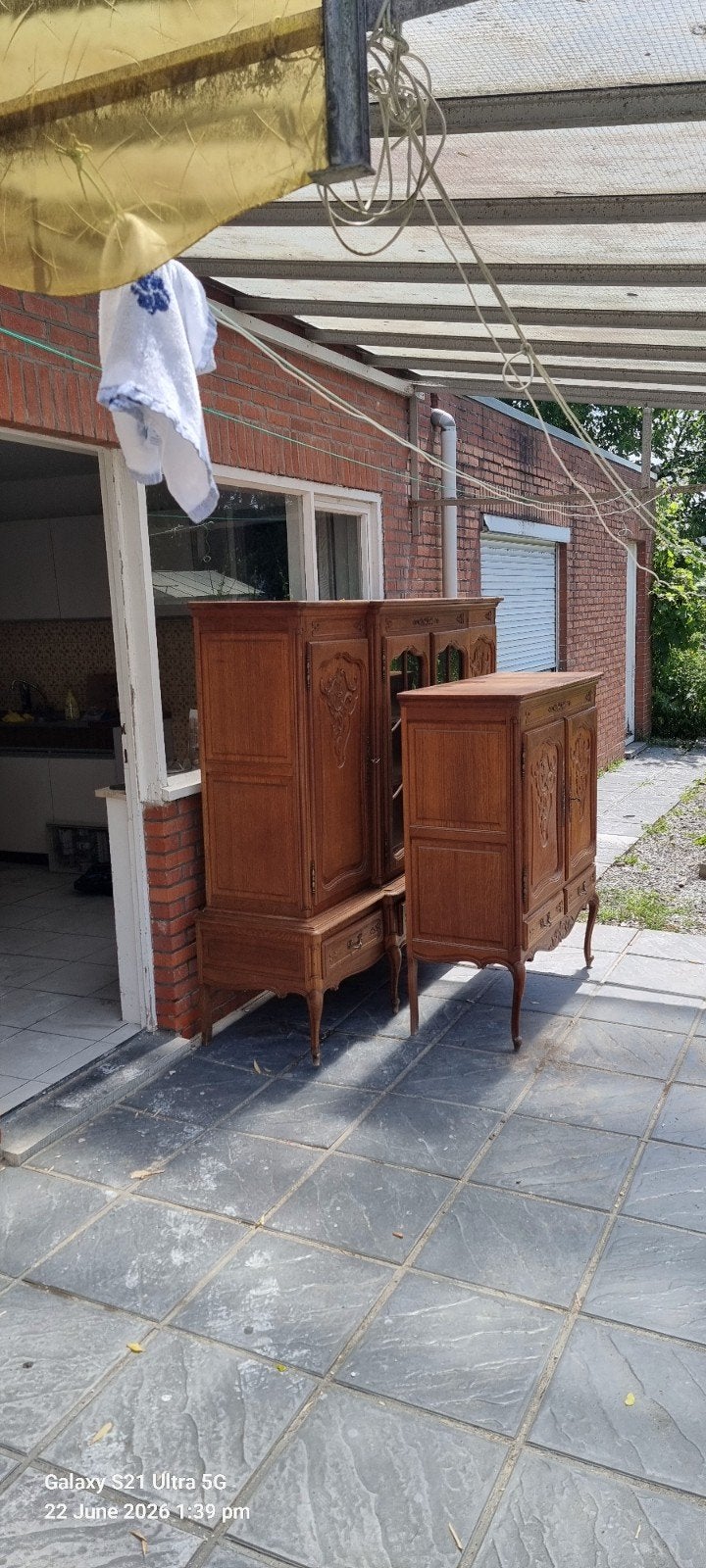 2 kasten vintage Gratis, Antiek en Kunst, Ophalen