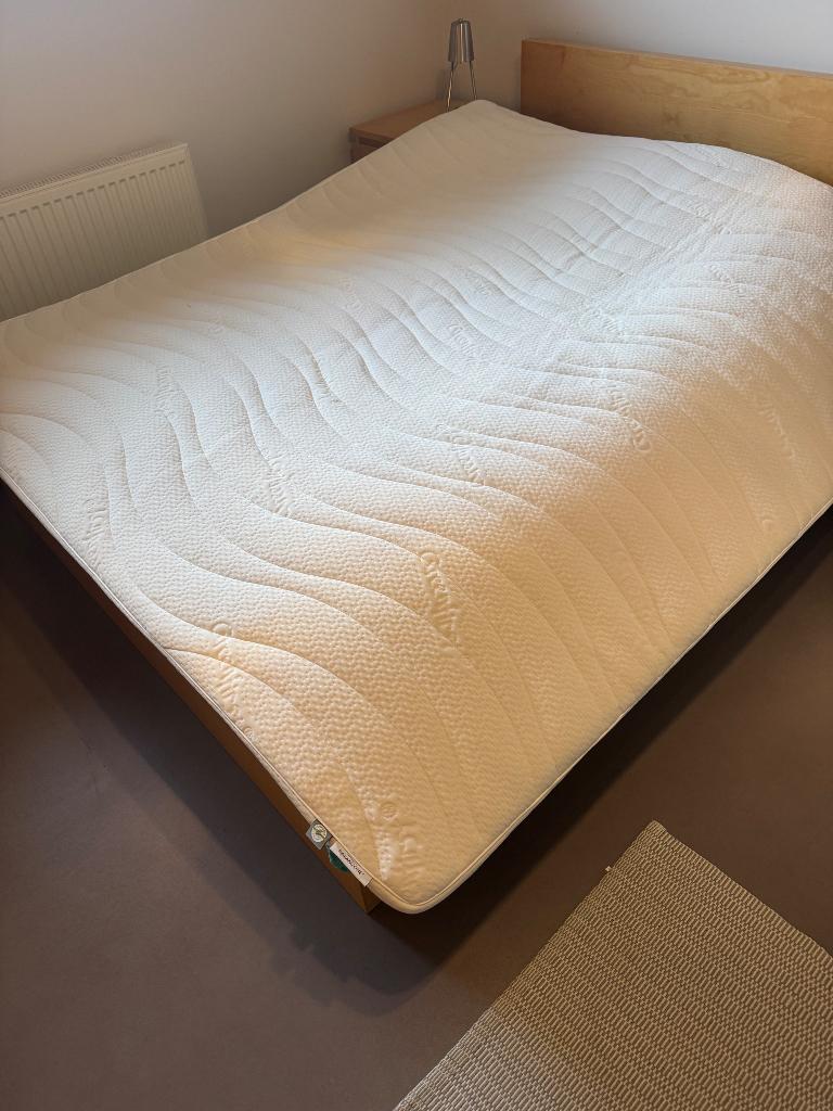 Dekmatras 180x200 Jysk, Huis en Inrichting, Slaapkamer | Matrassen en Bedbodems, Ophalen, Tweepersoons, Zo goed als nieuw, Matras