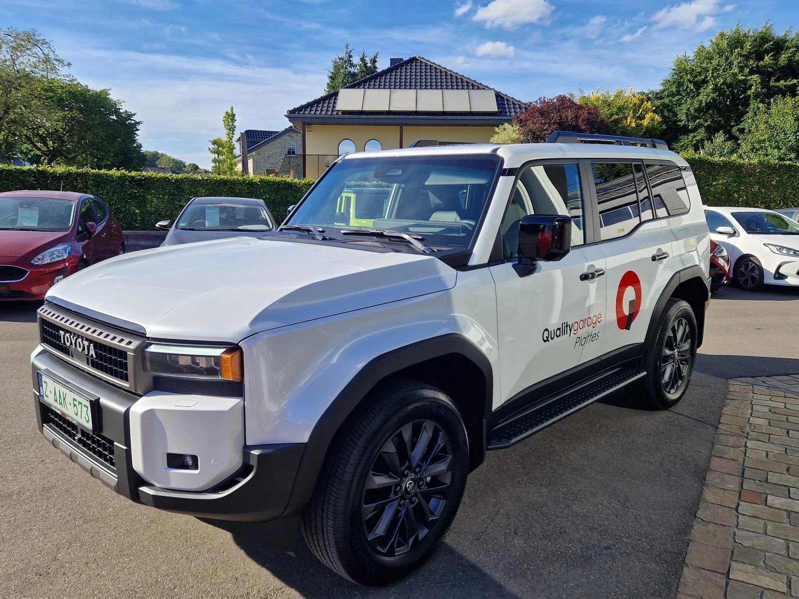 Toyota Land Cruiser vx-l (automaat), Automaat, 4 cilinders, Wit, Bedrijf