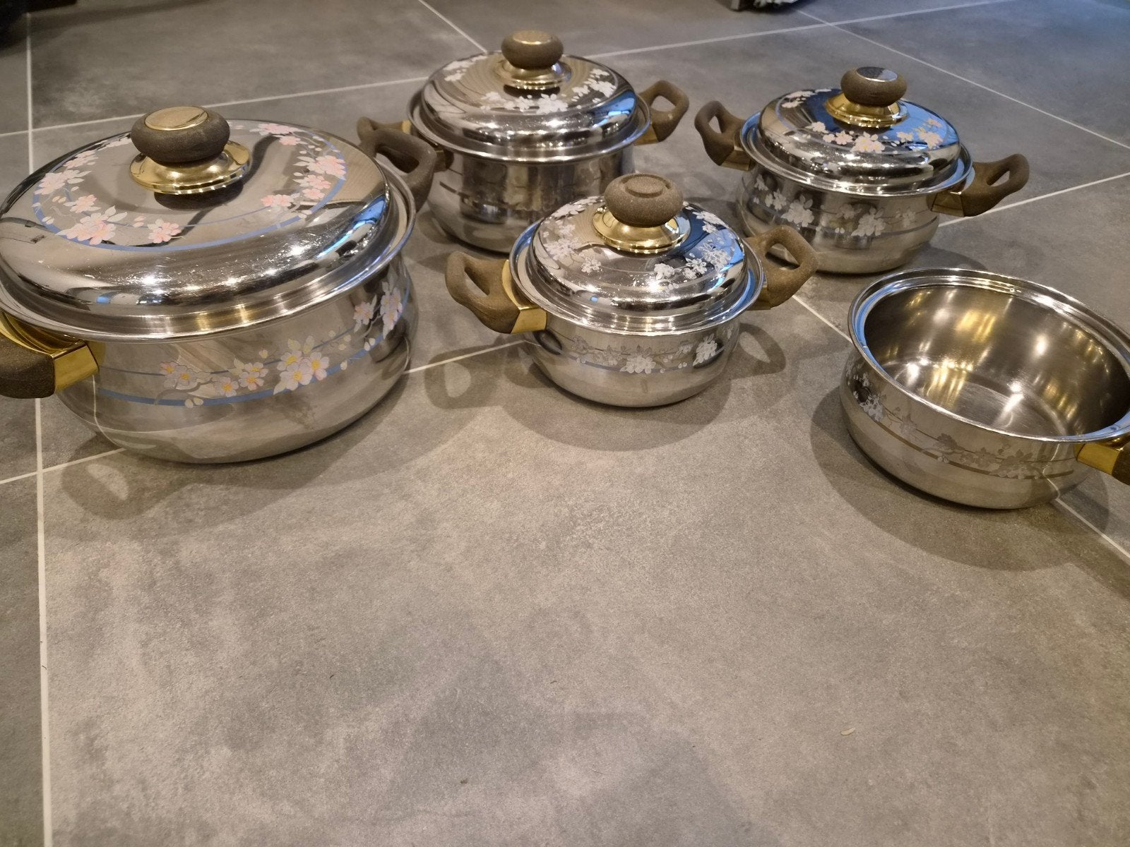 Original, Schuman, 24 Karaat Gold, Qualitat, Antiek en Kunst, Antiek | Servies compleet, Ophalen of Verzenden