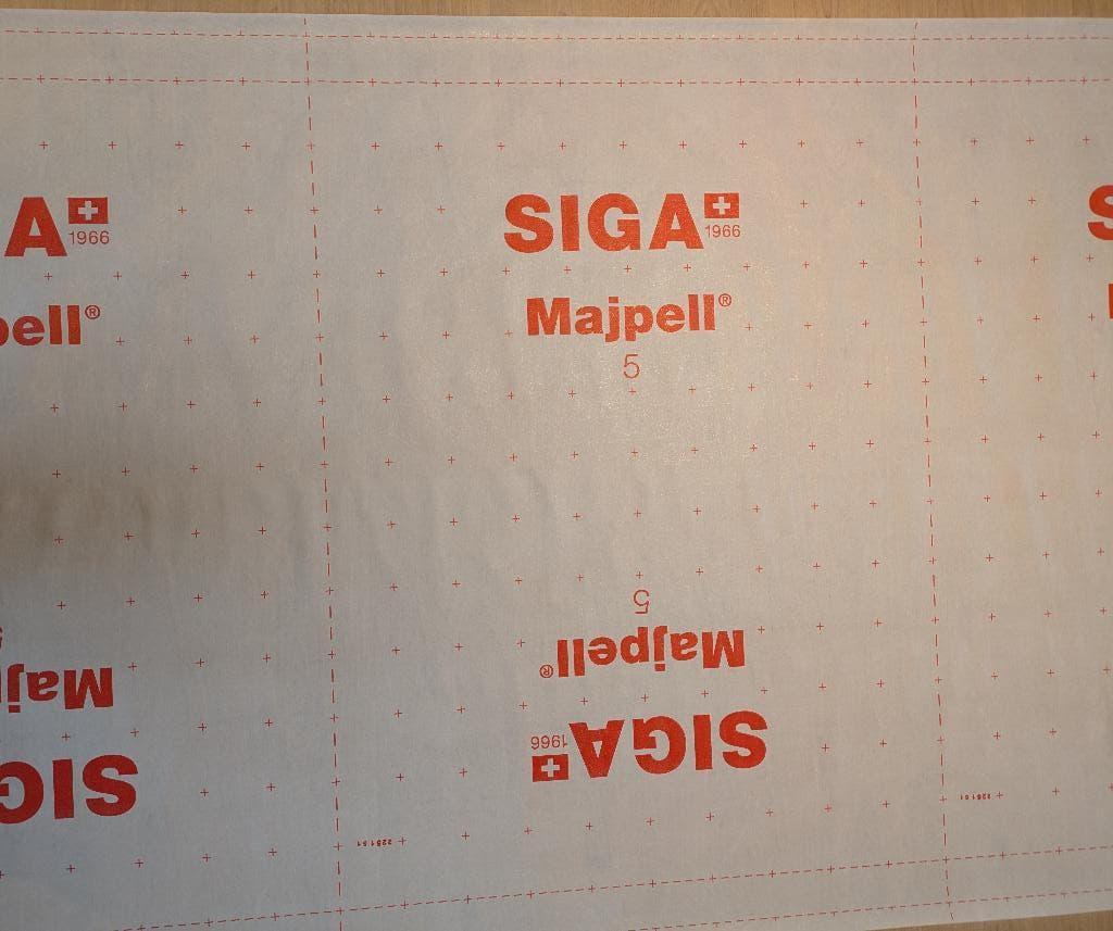 Dampremmende folie Siga Majpell 5, Doe-het-zelf en Bouw, Ophalen, Nieuw, 15 m² of meer, Folie