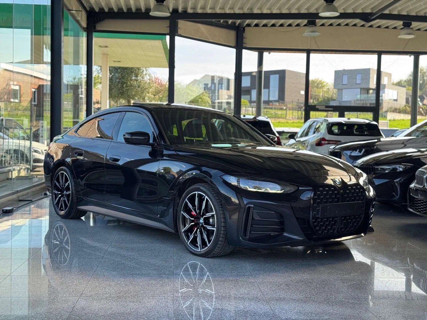 BMW 4 Serie 430 Gran Coupé iA M Sport Pro / PANO / ACC / TR, Autos, Entreprise, Noir, 5 portes, Automatique