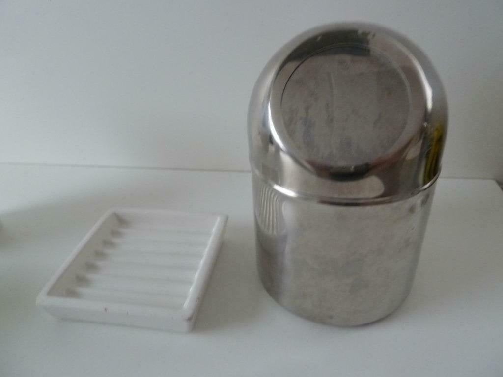 poubelle de salle de bain inoxydable toilette brosse à dents, Maison & Meubles, Enlèvement ou Envoi