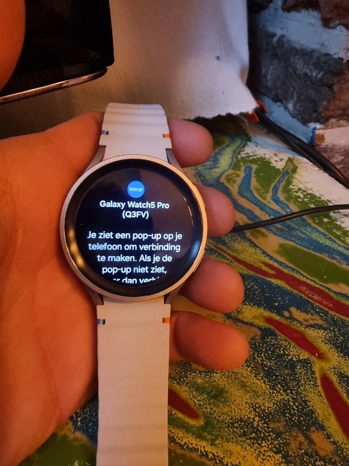 Samsung galaxy pro 5 smartwatch. 45 mm Lte versie met 4g, Handtassen en Accessoires, Smartwatches, Ophalen, GPS