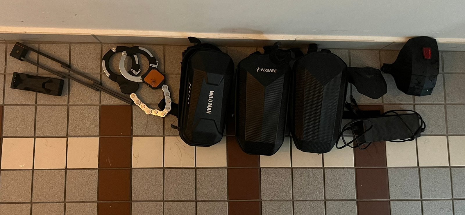 Elektrische step spullen, Sport en Fitness, Ophalen, Zo goed als nieuw