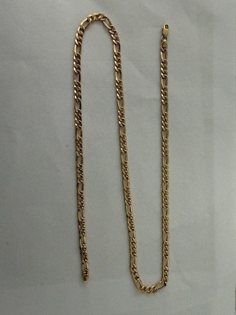Gouden ketting 18K, Handtassen en Accessoires, Kettingen, Ophalen of Verzenden, Zo goed als nieuw, Geel, Goud