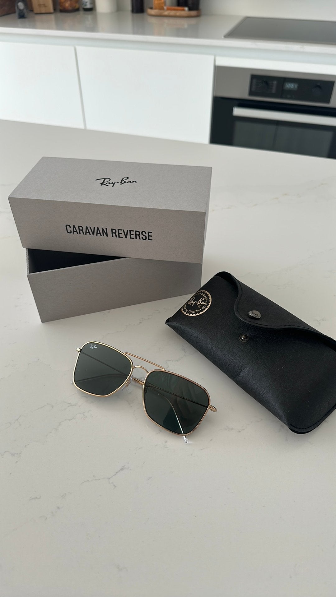 Ray-Ban Caravan Reverse - zonnebril, Ophalen, Nieuw, Zonnebril, Ray-Ban
