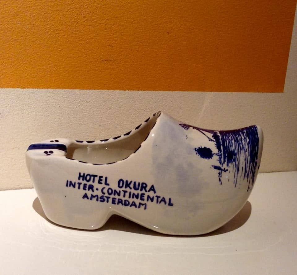 Cendrier sabot en porcelaine vintage Delft Blauw, Antiquités & Art, Enlèvement ou Envoi