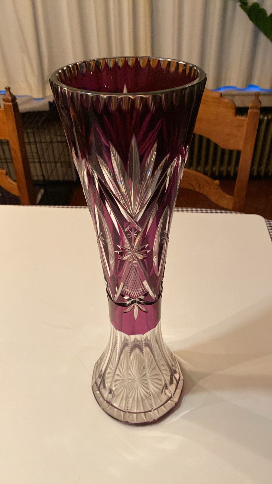 Vase Val Saint Lambert 41 cm, Enlèvement