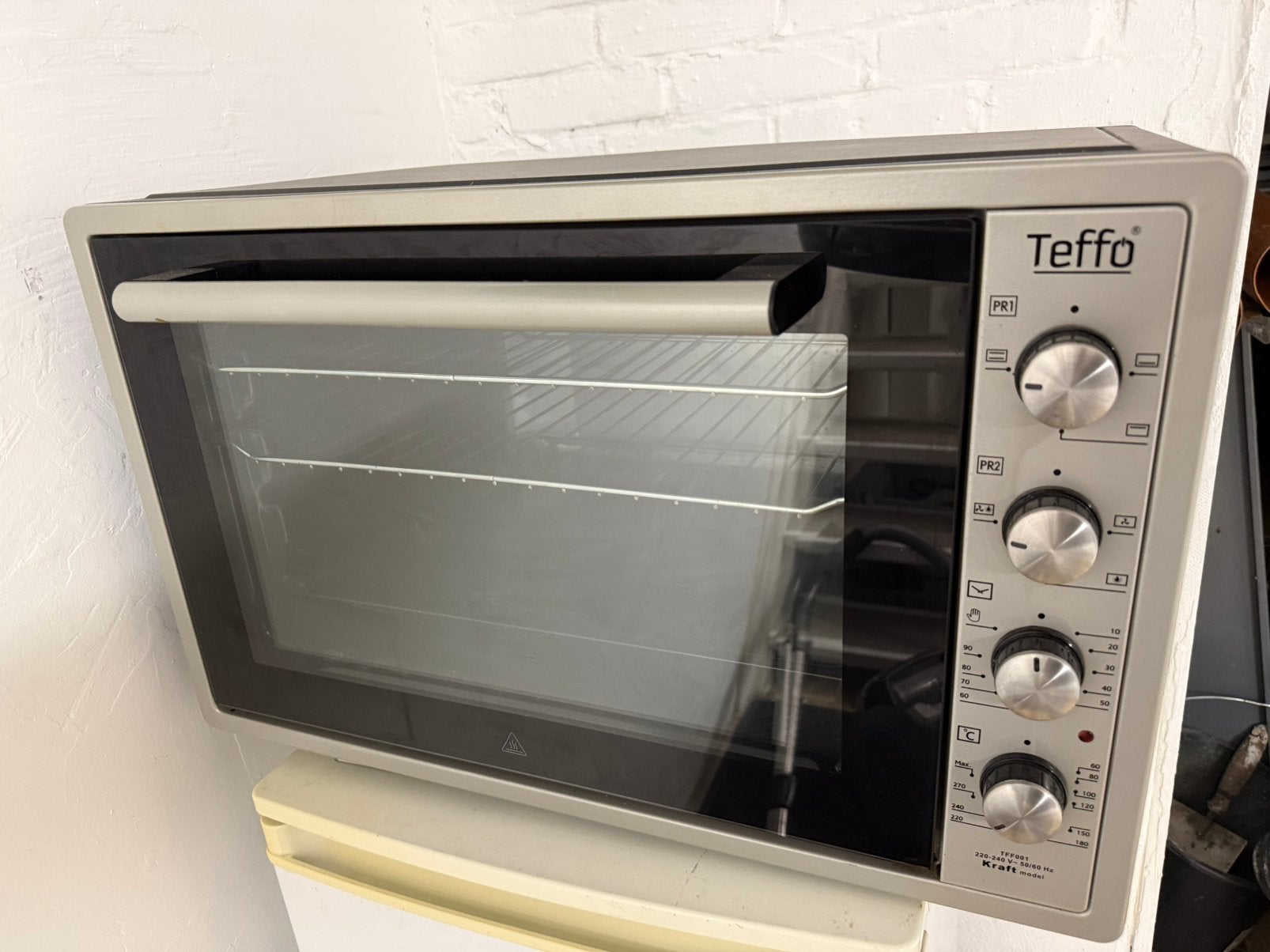 Grote oven Teffo, Elektronische apparatuur, Ophalen, Zo goed als nieuw, Vrijstaand, Oven
