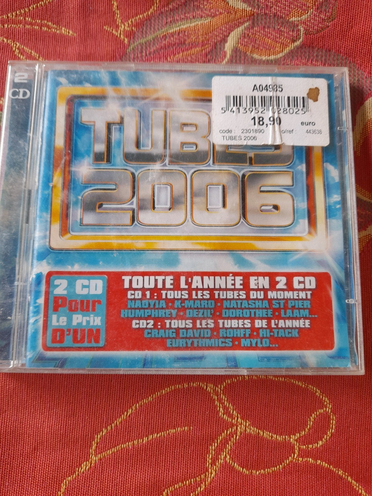 Tubes 2006 - CD 2 UNIQUEMENT
