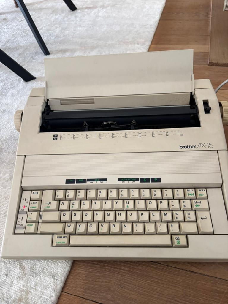 Brother ax 15 type machine, Diversen, Typemachines, Ophalen, Gebruikt