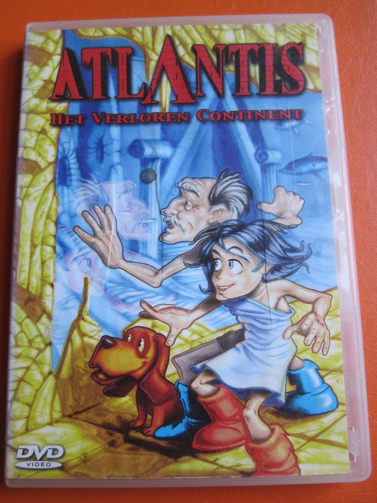 Atlantis Het Verloren Continent, Tekenfilm, Zo goed als nieuw, Alle leeftijden, Amerikaans