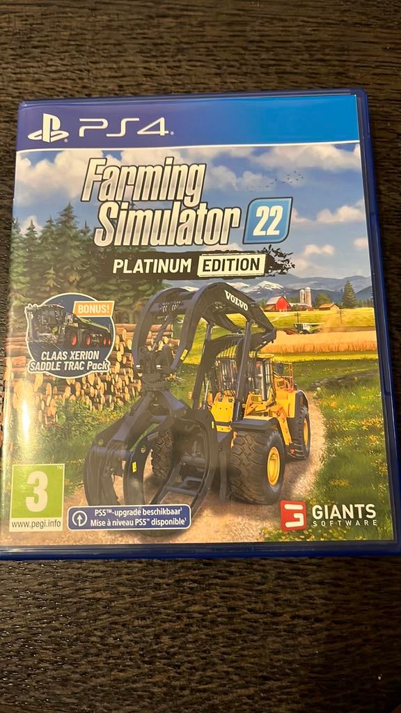 Farming simulator 22 platinum edition, Enlèvement, Comme neuf