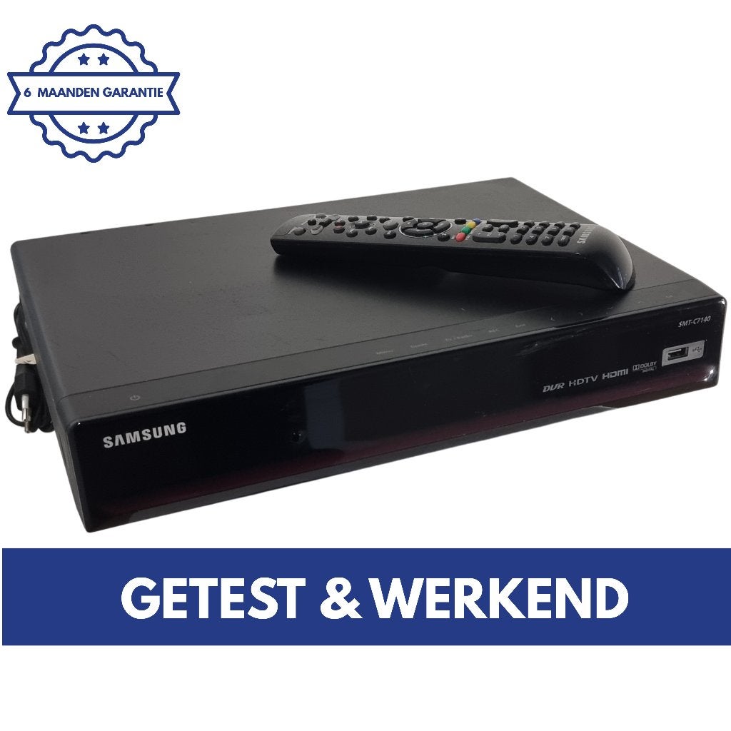 Samsung SMT-C7140 | HD Ontvanger | 320GB HDD Recorder | HDMI, TV, Hi-fi & Vidéo, Envoi, Comme neuf, Décodeur