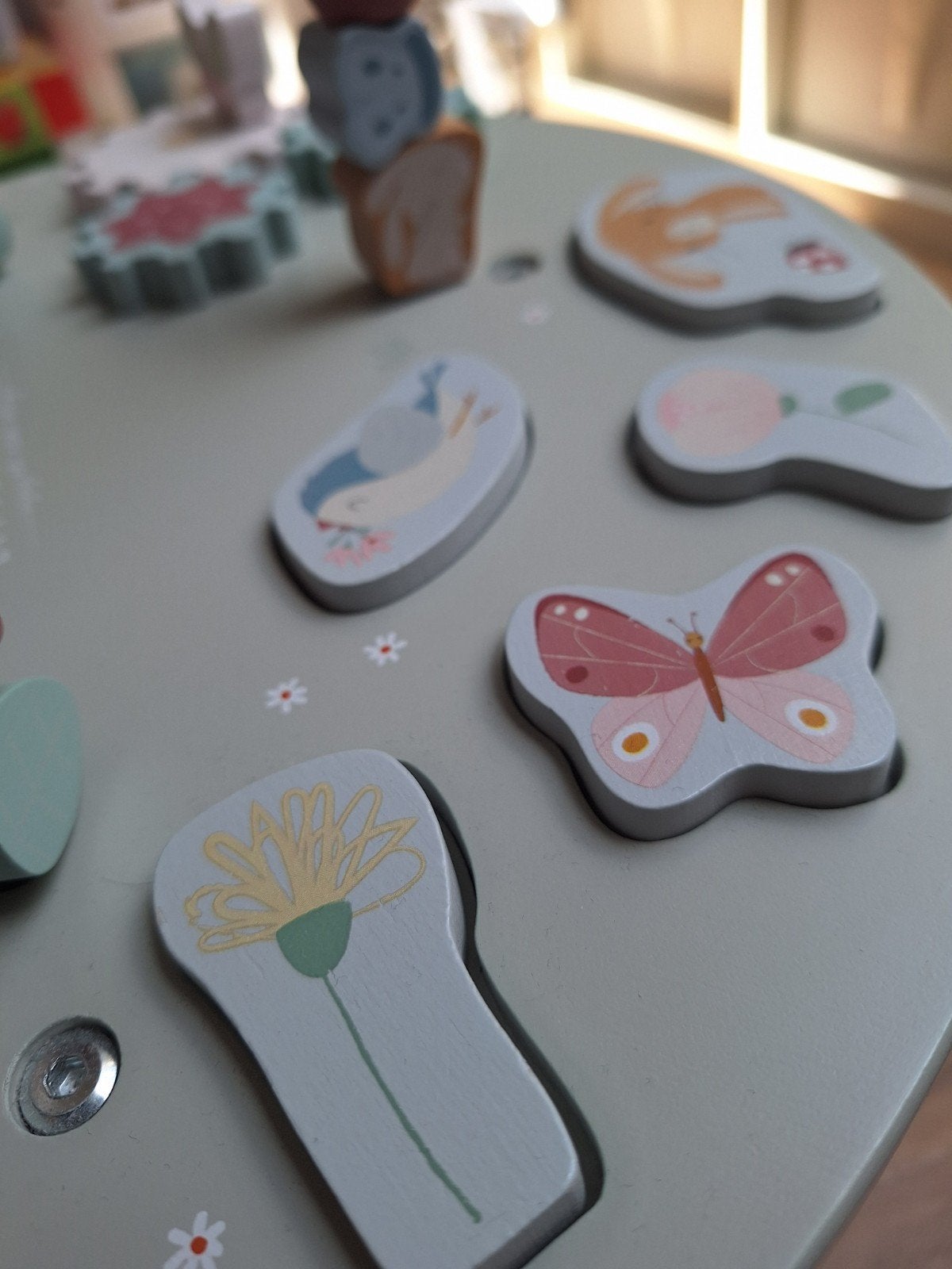 Activiteiten speeltafel van Little Dutch, Ophalen