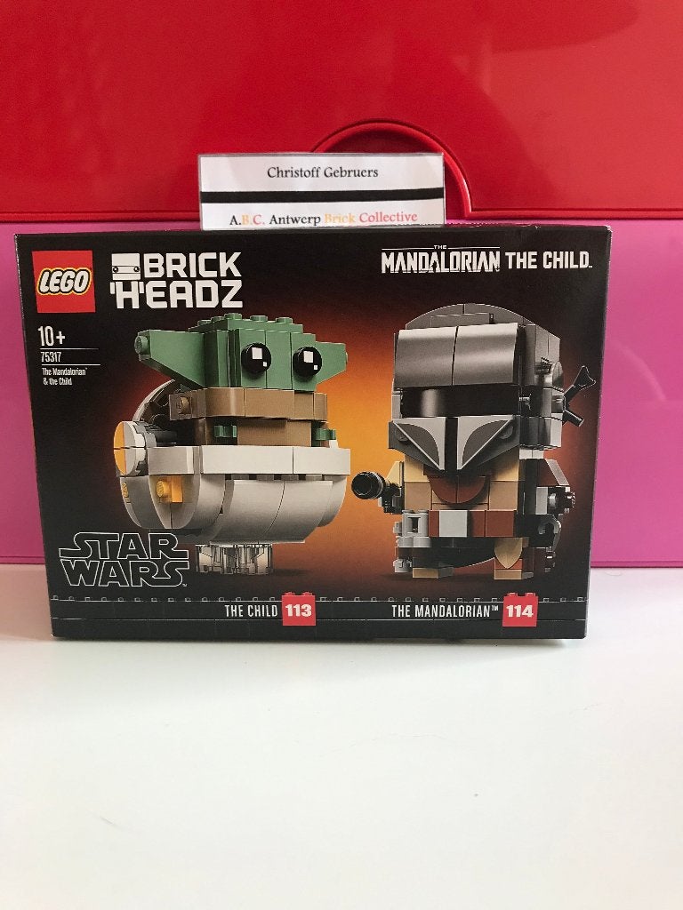 Lego Brickheadz - 75317 - The Mandalorian & Child, Ophalen, BrickHeadz, Lego, Nieuw