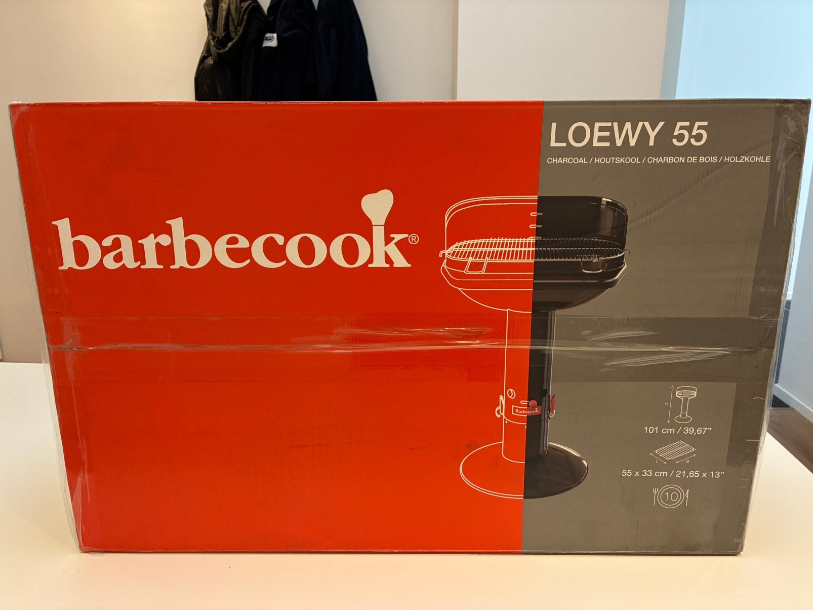 Barbecook Loewy 55 (nieuw), Tuin en Terras, Houtskoolbarbecues, Ophalen, Nieuw