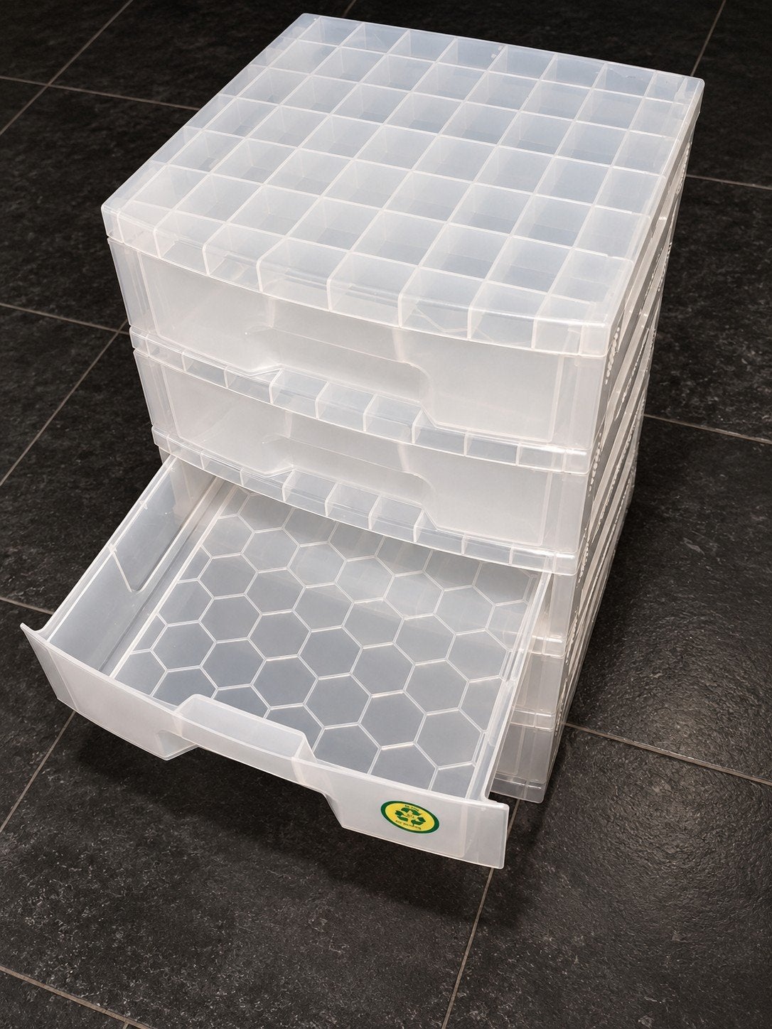 Really Useful Box Ladenkast  scrapbook 8 transparante lades, Ophalen, Gebruikt