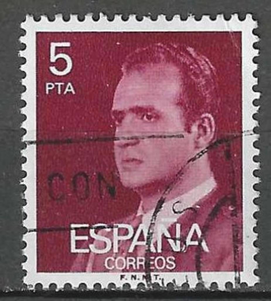 Spanje 1976 - Yvert 1993 - Koning Juan Carlos I (ST), Postzegels en Munten, Postzegels | Europa | Spanje, Gestempeld, Verzenden