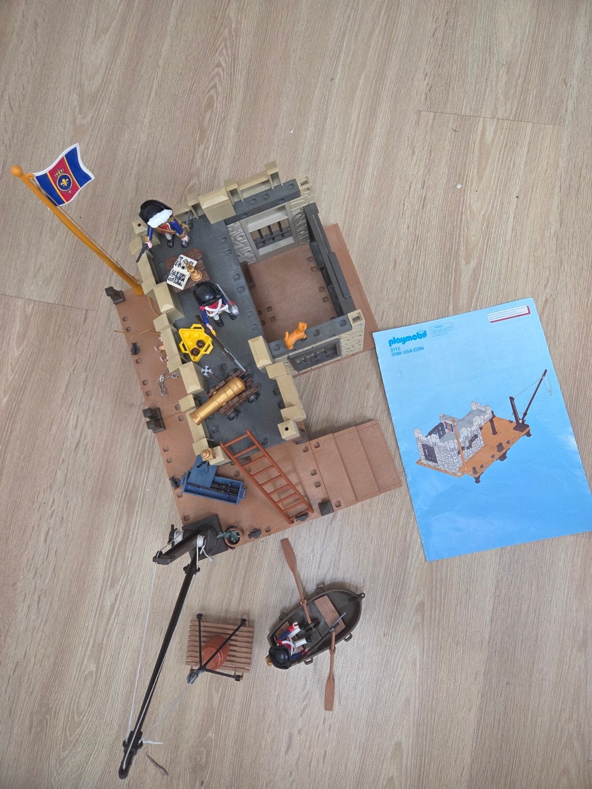 playmobil gevangenis, Kinderen en Baby's, Speelgoed | Bouwstenen, Ophalen, Gebruikt