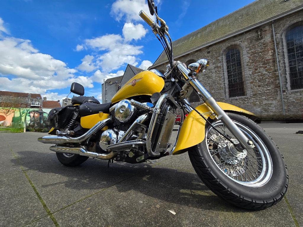 Moto kawasaki, Cardan-aandrijving, 2 cilinders, Occasion, Particulier